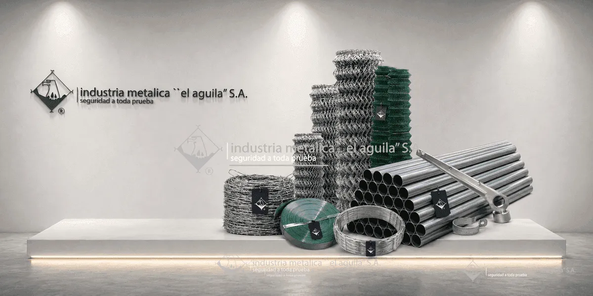 Planta de fabricación de malla galvanizada de Industria Metálica El Aguila S.A. en Guatemala
