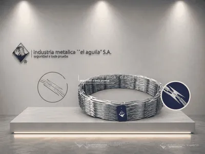 Razor Ribbon concertina de acero para seguridad perimetral en bodegas e industria en Guatemala